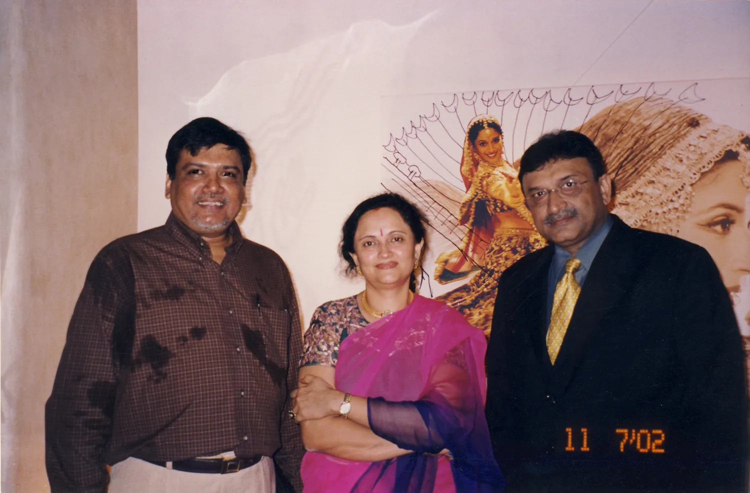 Mr. Shabbir Khety with Mrs. Kalpana Shah of Tao Art Gallery and her husband